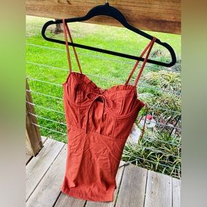 Altar’d state rust color dress